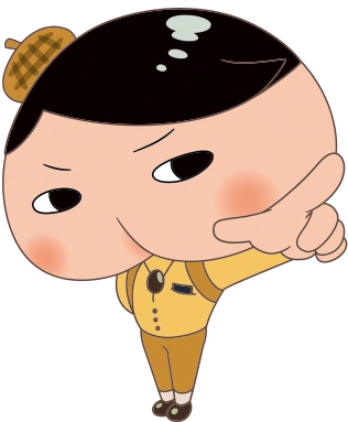 おしりたんてい、ブラウン、おしりダンディ