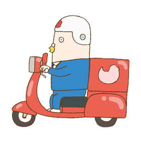 ハトのゆうびんやさん